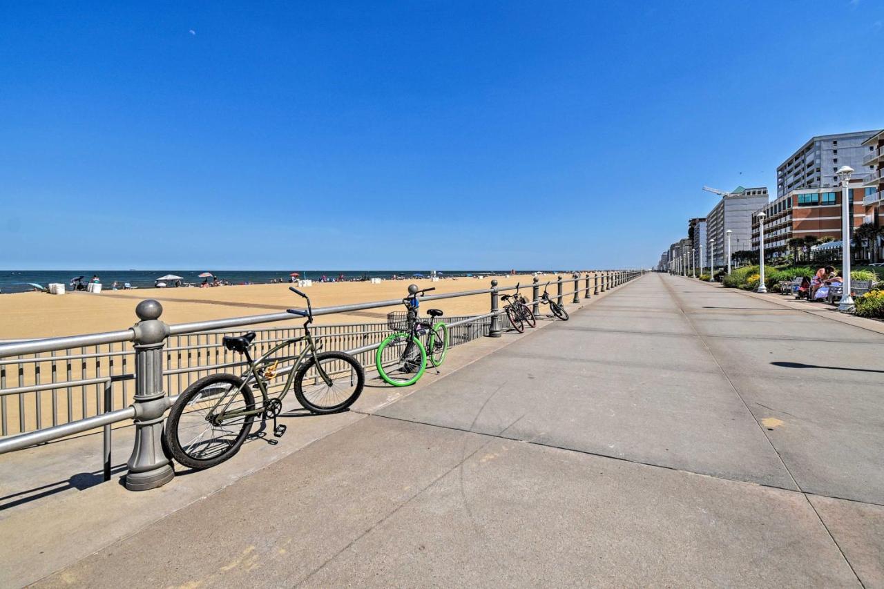 Oceanfront Resort Studio On Virginia Beach! Esterno foto