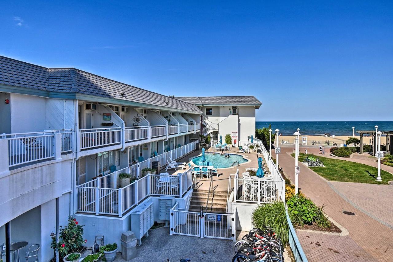 Oceanfront Resort Studio On Virginia Beach! Esterno foto